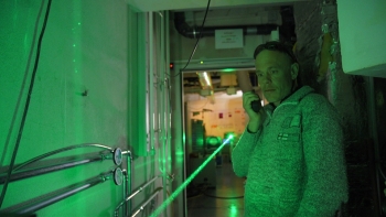 Zugspitze Schneefernerhaus Wissenschaftler Hannes Vogelmann Lasersystem
